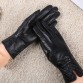 Warm Winter Women Sheepskin Leather Gloves For Women Ladies Black Thickening Genuine Leather Gloves Female Fleece Lined Mittens32572386708