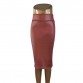 free shipping plus size high-waist faux leather pencil skirt black skirt 12 colors XS/S/M/L/XL1845636362