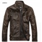New arrive brand motorcycle leather jackets men ,men's leather jacket, jaqueta de couro masculina,mens leather jackets,men coats