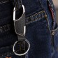 LNRRABC Men Creative Metal Leather Key Chains Rings Holder Purse Bag Car Keyring Fashion Jewelry Trinket Ornament Accessories32726079171