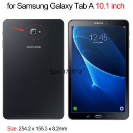 Carry360 For Samsung Galaxy Tab A 10.1 2016 Case 360 Degrees Rotating Stand Tablet Cover + Screen Protector + stylus