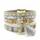 leather bracelet 6 color bracelets summer charm bracelets Bohemian bracelets&bangles for women gift wholesale jewelry B1627
