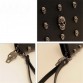 2016 Hot Sale Women Wallets Metal Skull Wallet Card Purse Leather Wristlet Portefeuille Handbags Carteira Feminina32664219439