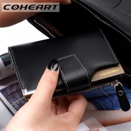 COHEART Wallet Women Leather Wallet Female Top Quality  Women Small Purse lady Money Bag Zipper Luxury Brand Wallet Hot Sell ! 
