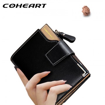 COHEART Wallet Women Leather Wallet Female Top Quality  Women Small Purse lady Money Bag Zipper Luxury Brand Wallet Hot Sell !32772834715